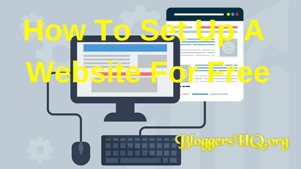 Learn How To Set Up A Website For Free