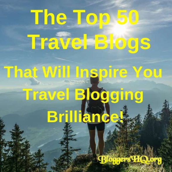 Top 50 Travel Blogs