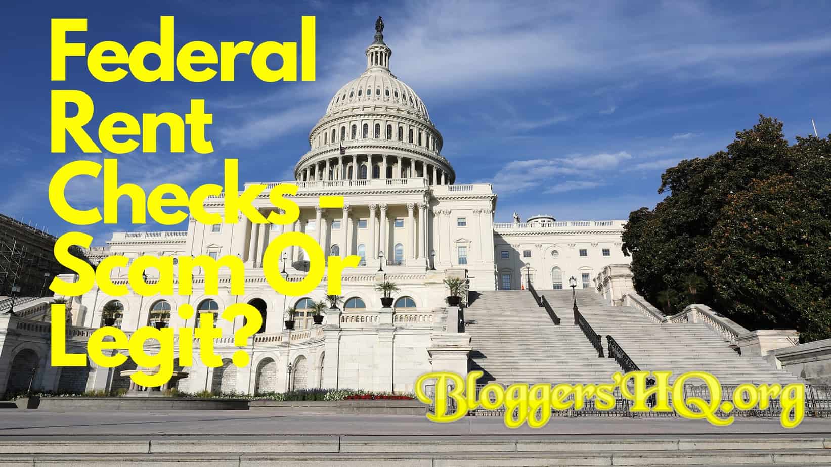 Federal Rent Checks - Scam Or Legit_