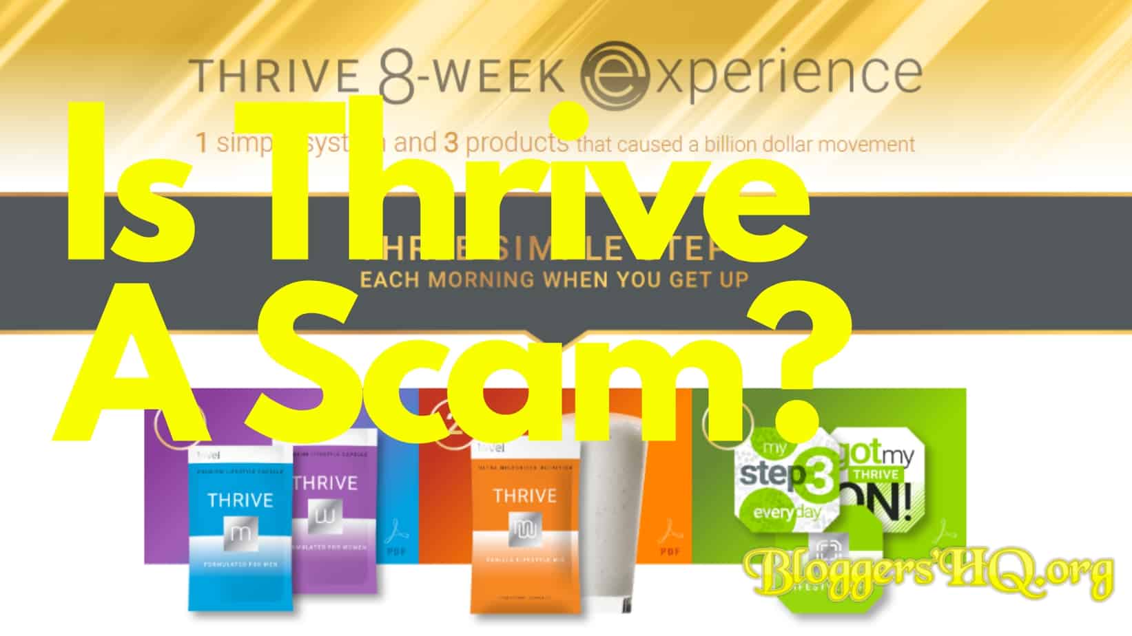 Is Thrive A Scam