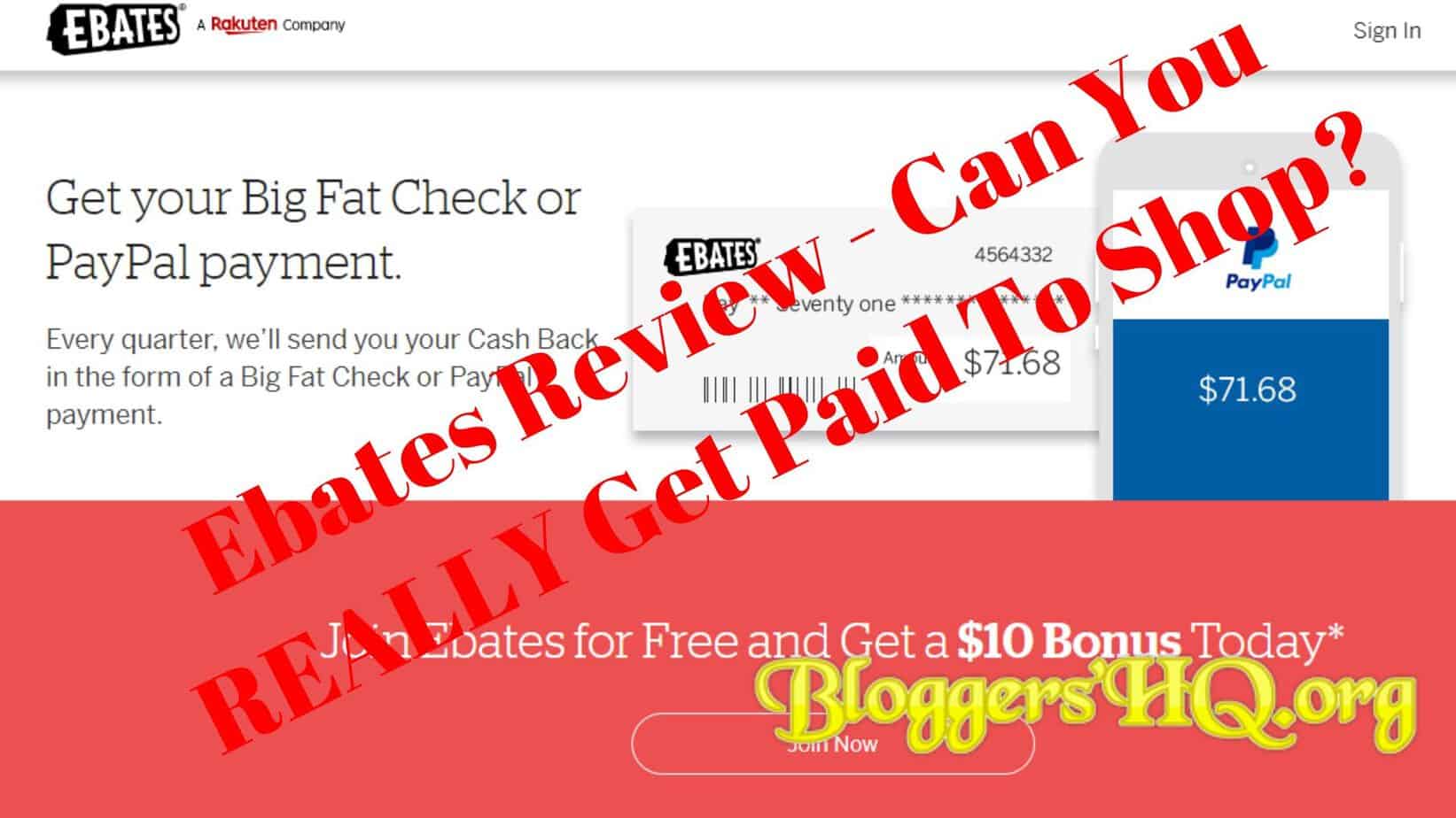 Ebates Review