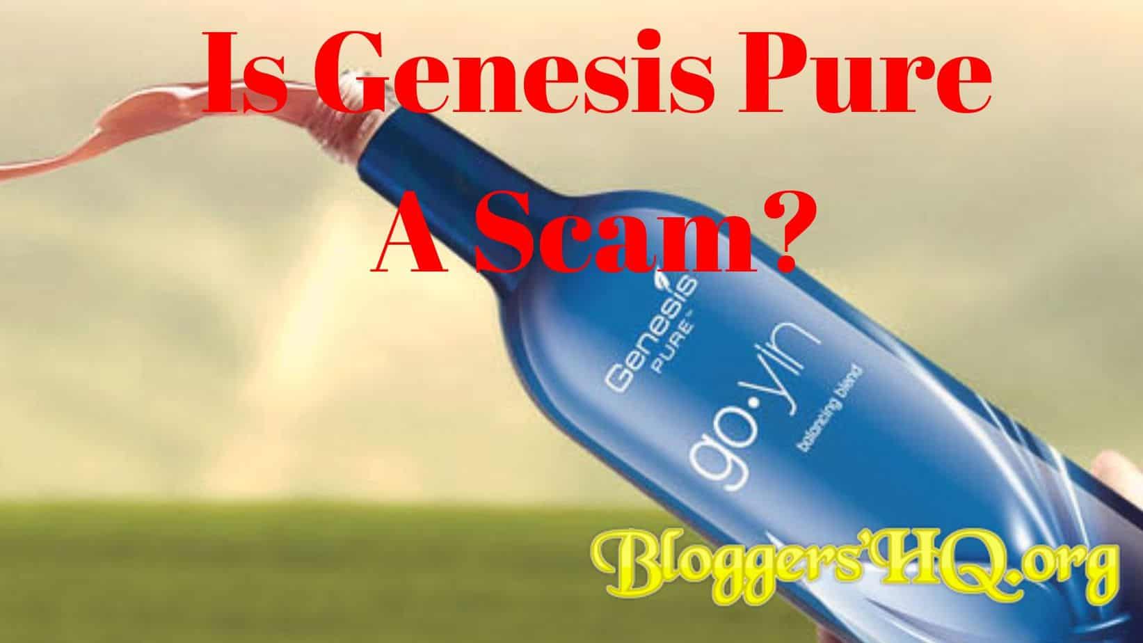 Is Genesis Pure A Scam