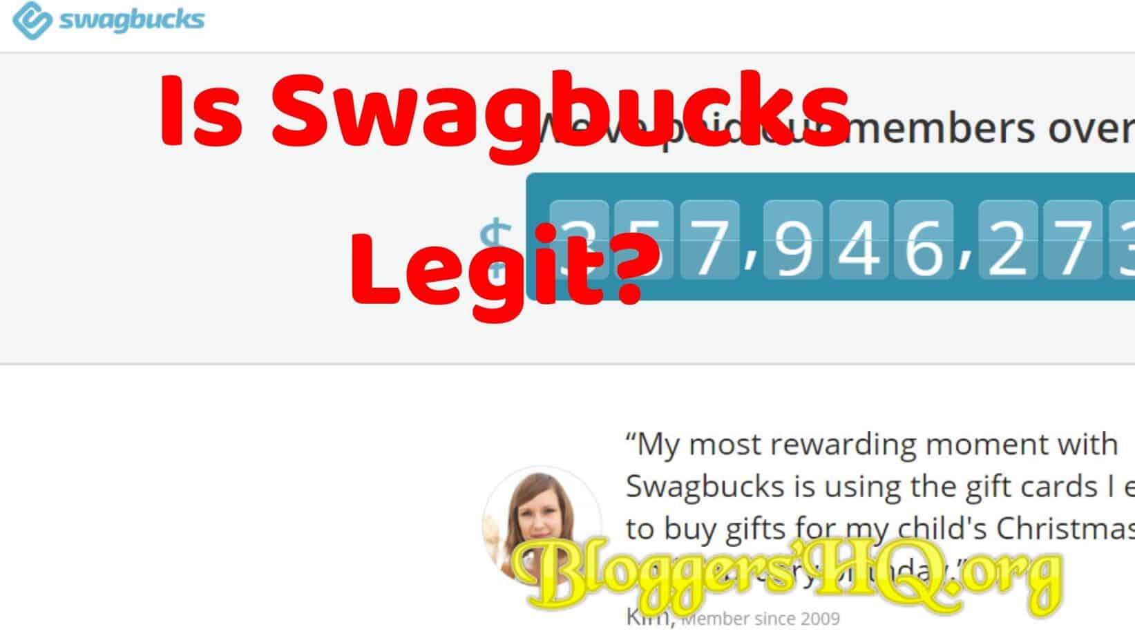 Is Swagbucks Legit