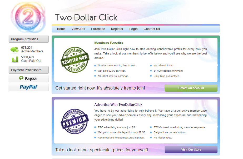 Two Dollar Clicks Review