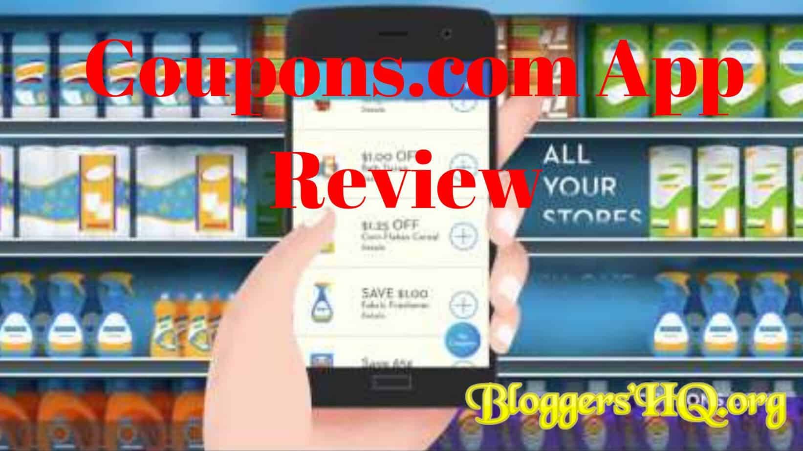 Coupons.com App Review