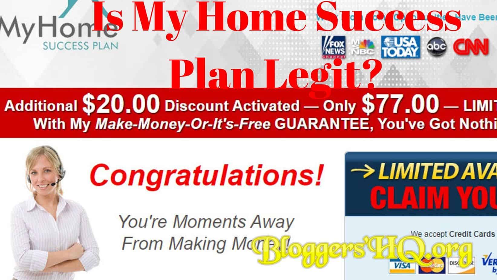 Is My Home Success Plan Legit