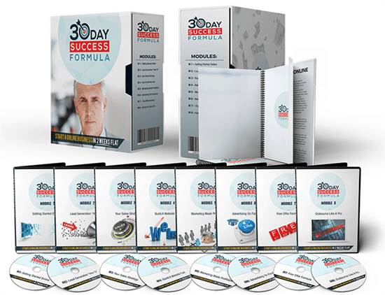 30 Day Success Formula Products