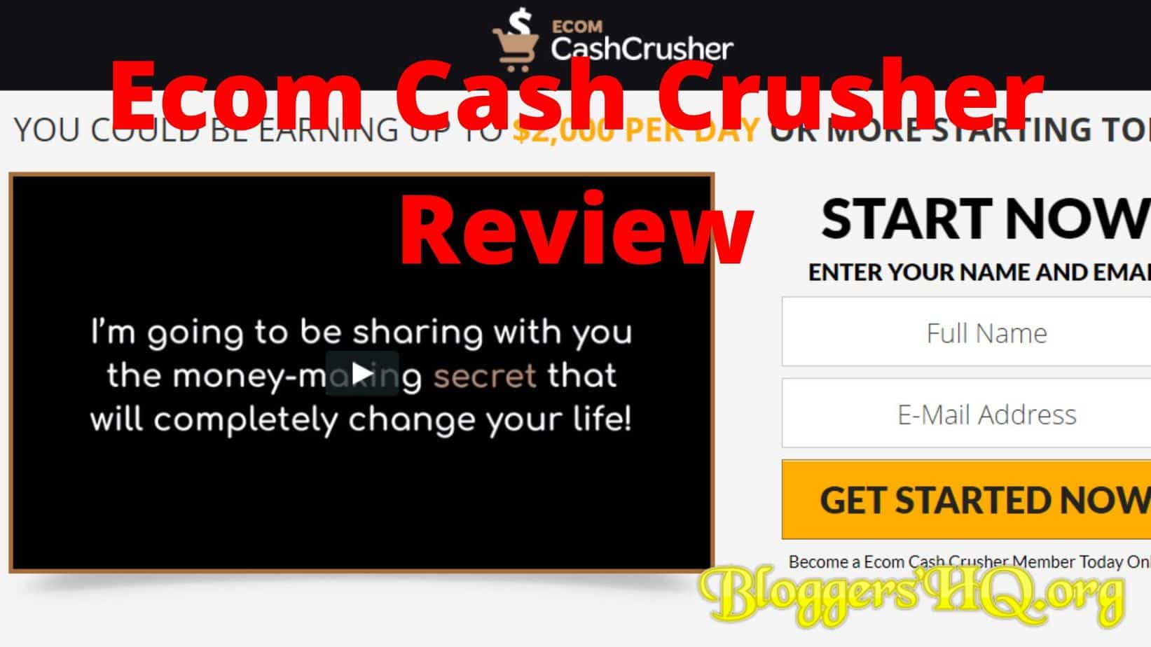 Ecom Cash Crusher Review