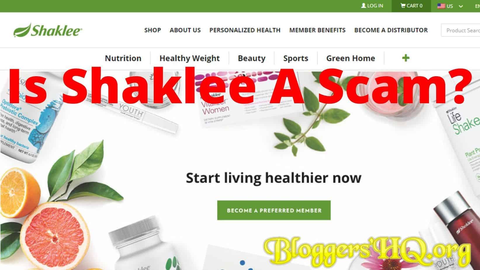 Is Shaklee A Scam