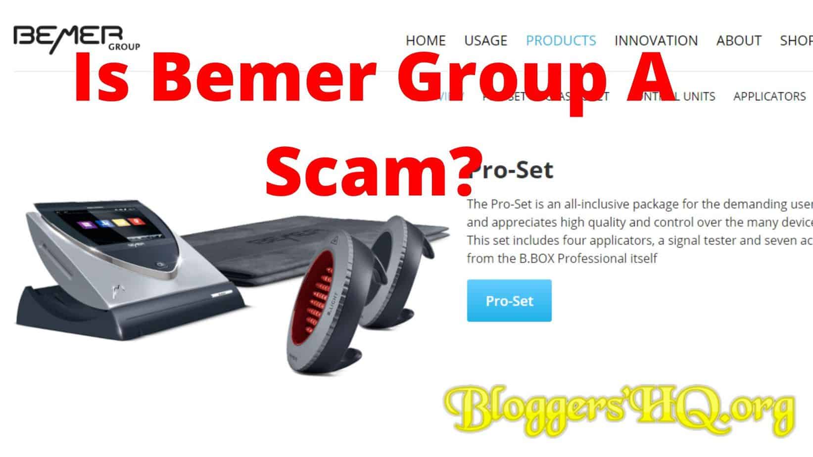 Is Bemer Group A Scam