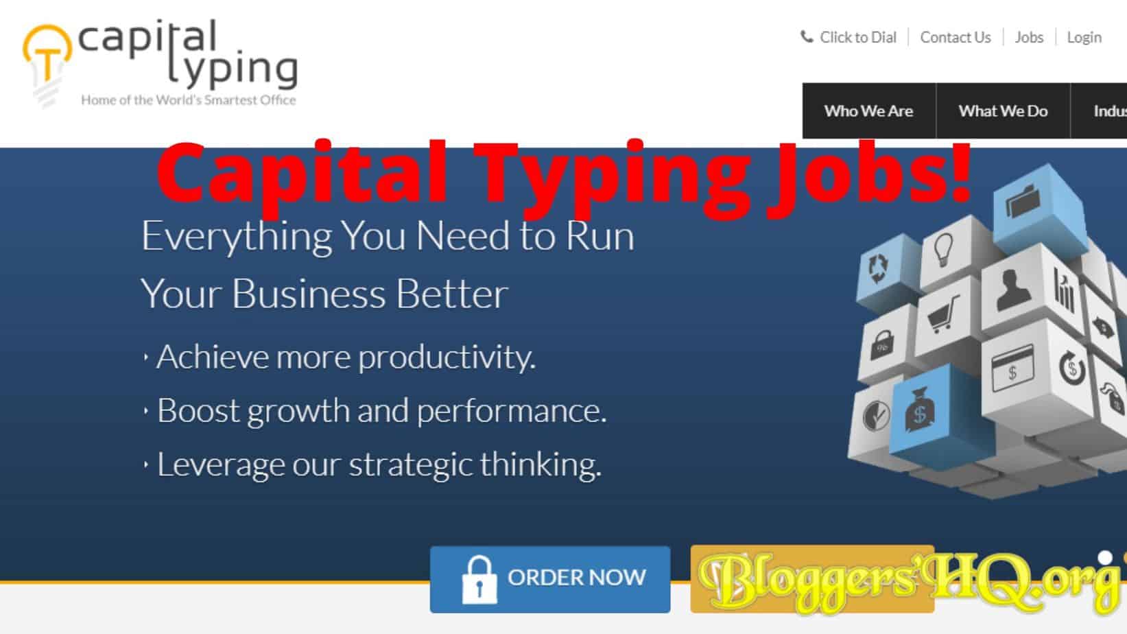 Capital Typing Jobs