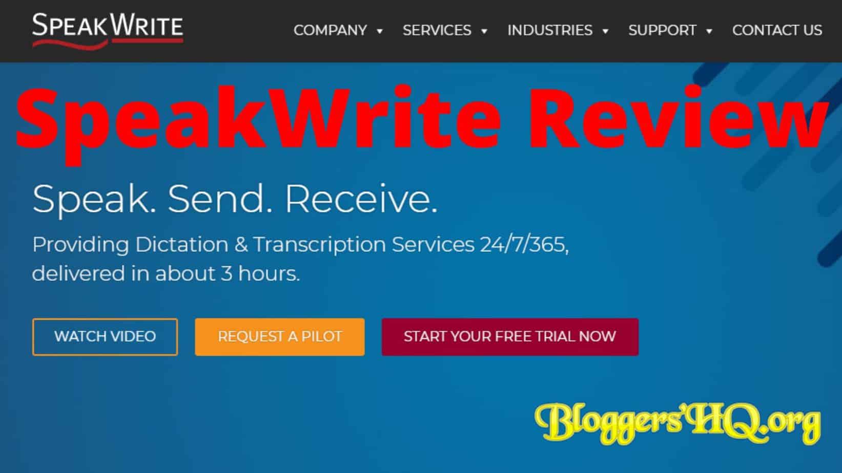 SpeakWrite Review