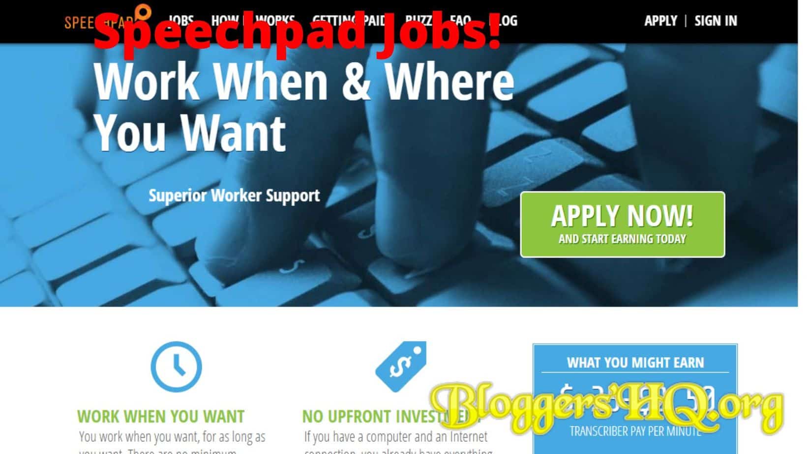 Speechpad Jobs