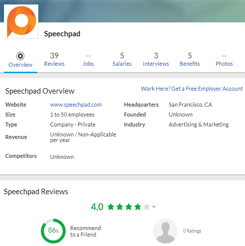 Speechpad Jobs Review 