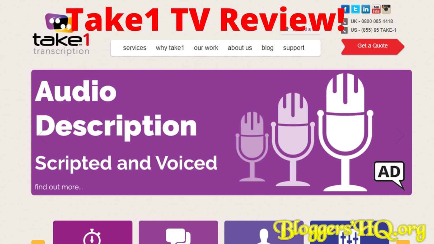 Take1 TV Review