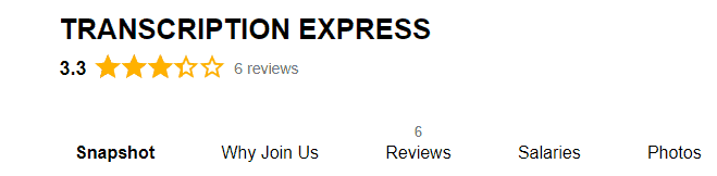 Transcription Express Reviews