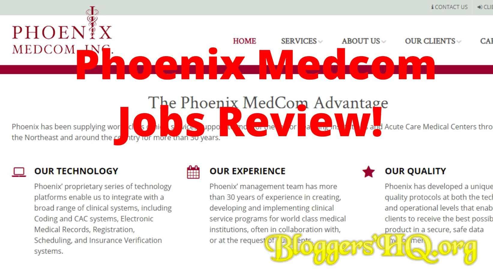 Phoenix Medcom Jobs Review