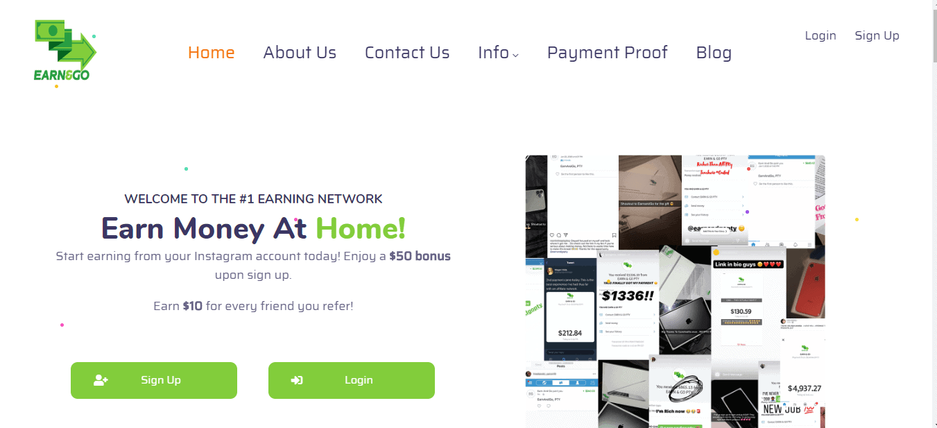 Earn And Go Reviews