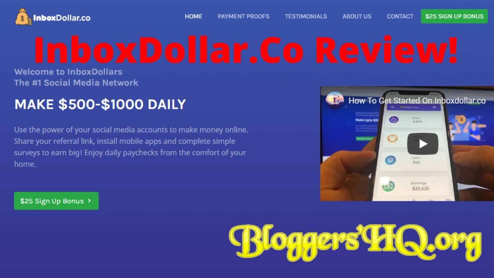 InboxDollar.Co Review