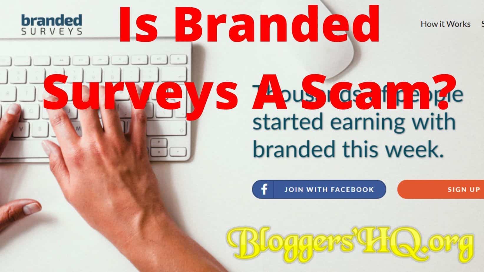 Is Branded Surveys a Scam Or Legit? [Honest Review ...