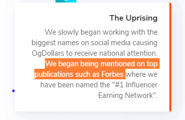 OgDollars Forbes Claim