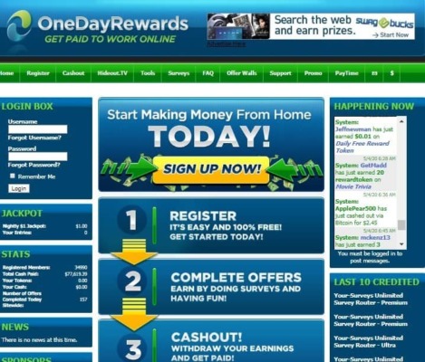 One Day Rewards Reviews