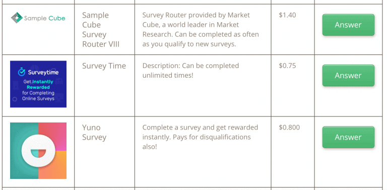 TimeBucks Surveys