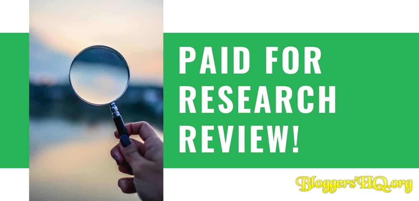 Paid For Research Review Featured