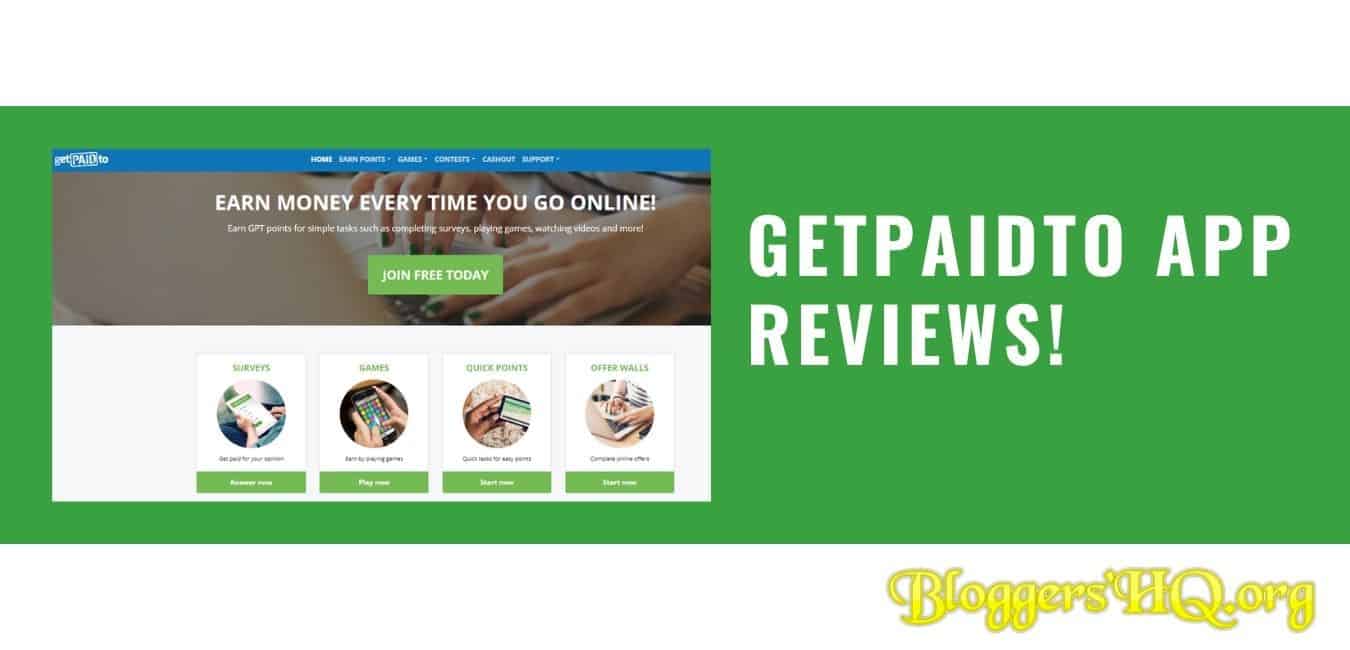 GetPaidTo App Reviews